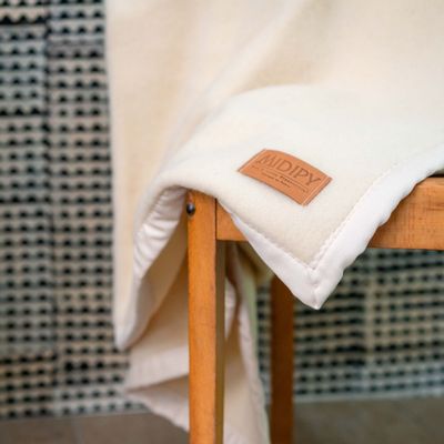 Plaids - Gabarro French wool throw - MIDIPY