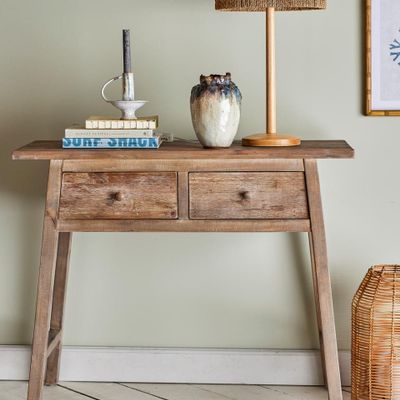 Consoles - Camden Table console, Nature, Reclaimed Pine Wood - CREATIVE COLLECTION