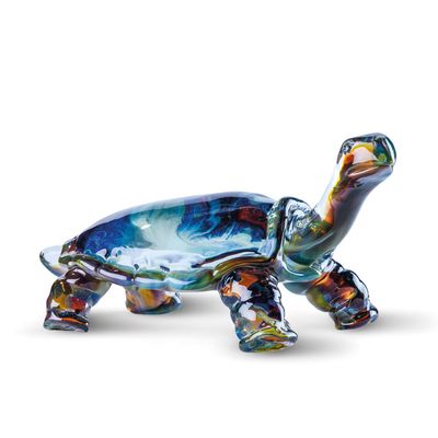 Objets design - Chalcedony turtle - ARTE DI MURANO