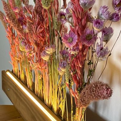 Floral decoration - Aura dried flower bar - PRET A POUSSER