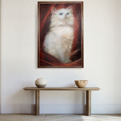 Tableaux - Kitty Carl II / Œuvre unique / Décoration d'intérieur - ART NITKA