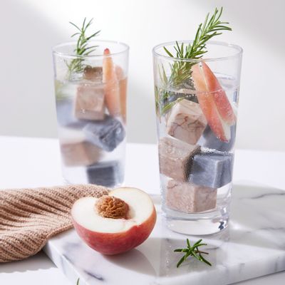 Accessoires pour le vin - Coffret cadeau en briques de glaçons quadricolores en marbre - TAIWAN CRAFTS & DESIGN