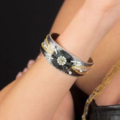 Cadeaux - Bracelet bangle Fin APRIELLE Metallic - NAHUA