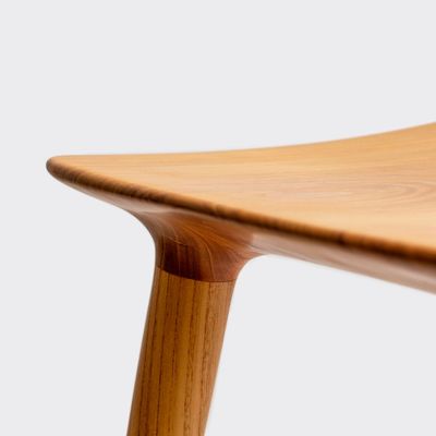 Chairs for hospitalities & contracts - Lotus Curve Stool - TAIWAN CRAFTS & DESIGN
