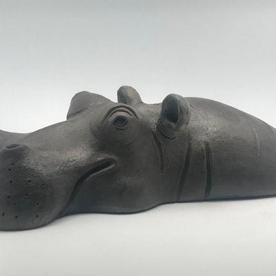 Pièces uniques - HIPPOPOTAME - NICOLE DORAY S