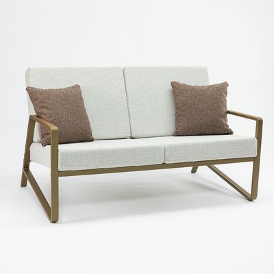 Sofas - Metal Craft Double Seater - FORADA HOME & STYLE