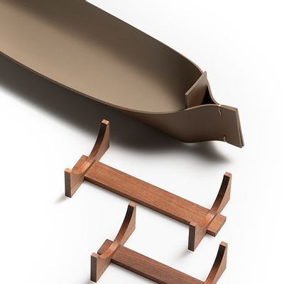 Design objects - CANOE LEATHER PEN HOLDER - TONUCCI COLLECTION