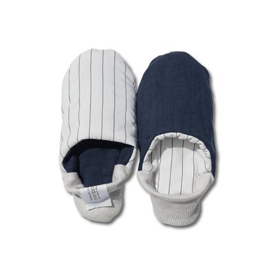 Chaussettes - Linen mixed stripes × Linen - MERIPPA