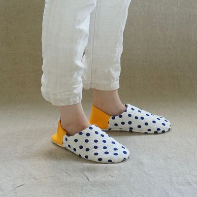Chaussettes - Polka dots × Linen - MERIPPA