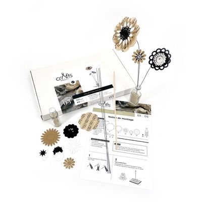 Caskets and boxes - Box 03 / 3 FLOWERS (Nature collection) - ALEX HACKETT