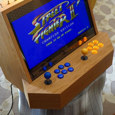 Design objects - SENSEI V1: luxury wooden arcade, more than 5000 retro games, handmade - MAISON ROSHI - LUXURY ENTERTAINMENT CABINETS