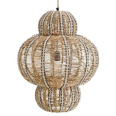 Ceiling lights - Seagrass Cieling Lamp - MADAM STOLTZ