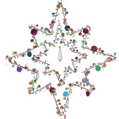 Decorative objects - Beaded Star - BELL ARTE