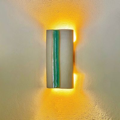 Design objects - STONEWARE WALL LAMP - TREMITI COLLECTION - CLAIRE POUJOULA