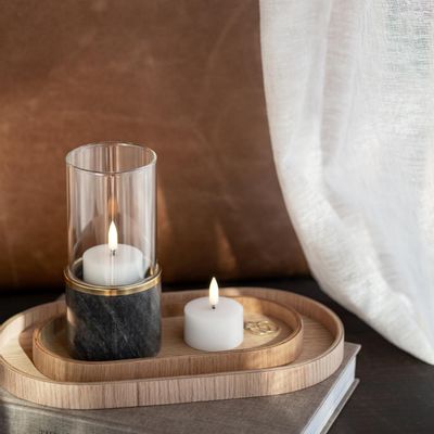 Decorative objects - Marble Lantern - UYUNI LIGHTING