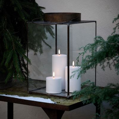 Outdoor decorative accessories - Outdoor Pillar Candles - UYUNI LIGHTING