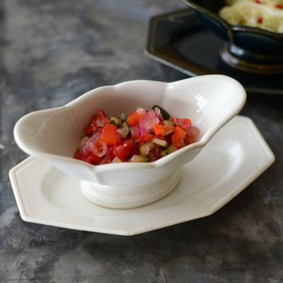 Bols - Traiteur - bol et assiette ovales - MARUMITSU POTERIE