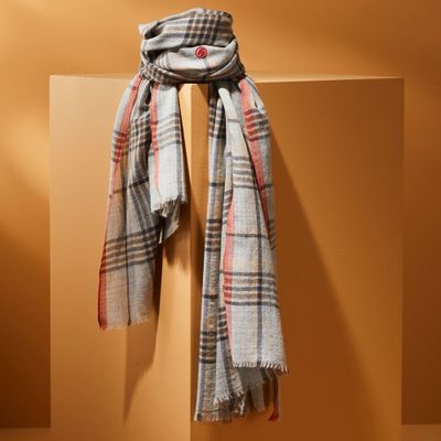 Scarves - SELJAVALLALAUG MEN'S PLAID SCARF - AV08 PARIS