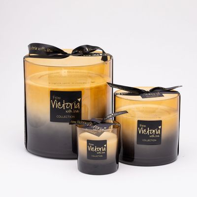 Decorative objects - VICTORIA FADE BLACK Candle - VICTORIA WITH LOVE COLLECTION