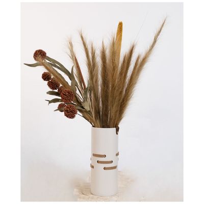 Vases - Vase 2019 - en METAL - Grège - SAINT-ANGE DÉCORATION