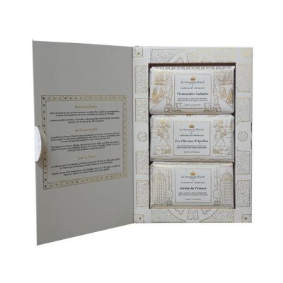 Soaps - Set of 3 Soaps - Palace Versailles Collection - LA SAVONNERIE ROYALE