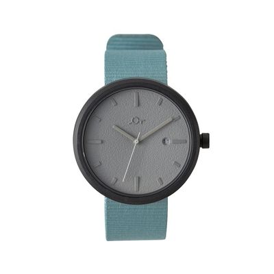 Montres et horlogerie - Montre Homme Bleu (bracelet)/Noir-Gris (boîtier) 40mm / YOT WATCH - ABINGPLUS