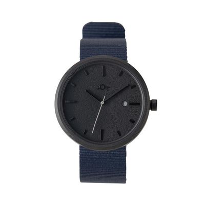 Montres et horlogerie - Montre Homme Bleu marine (bracelet)/Noir (boîtier) 40mm  / YOT WATCH - ABINGPLUS