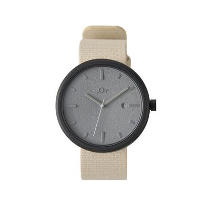 Watchmaking - Beige Men's Watch (strap) /Beige-Grey (case) 40mm/YOT WATCH - ABINGPLUS