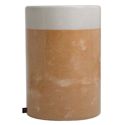 Night tables - Ceramics coffee table-stool PETROS - GALERIE SANA MOREAU