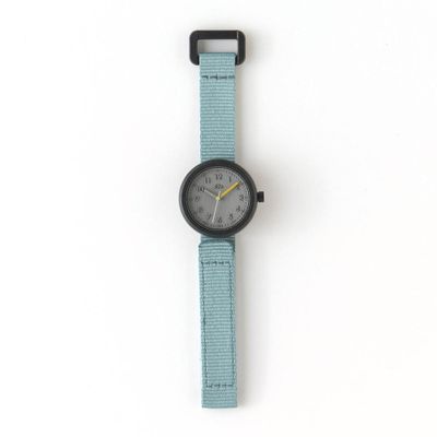 Montres et horlogerie - Montre Enfants Bleu (bracelet)/Noir-Gris (boîtier) 32mm / YOT WATCH - ABINGPLUS