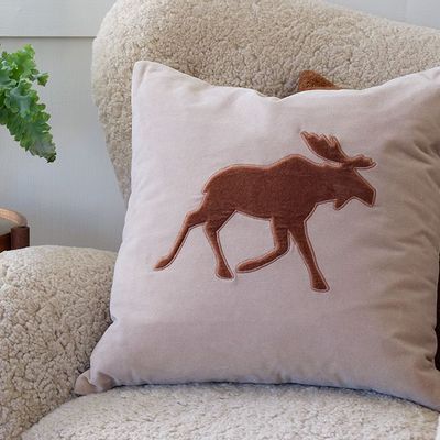 Coussins textile - Coussins en velours - Motifs animaliers - CHHATWAL & JONSSON