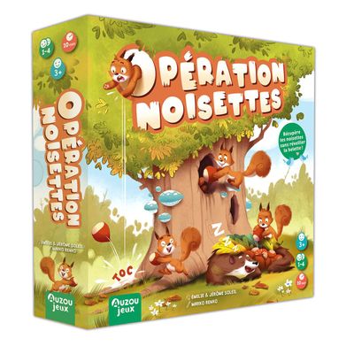 Children's games - Operation Hazelnuts - AUZOU