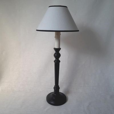 Lampes de table - Lampe BOUGEOIR noire | 53 cm - CÔTE OUEST DÉCO - PRO