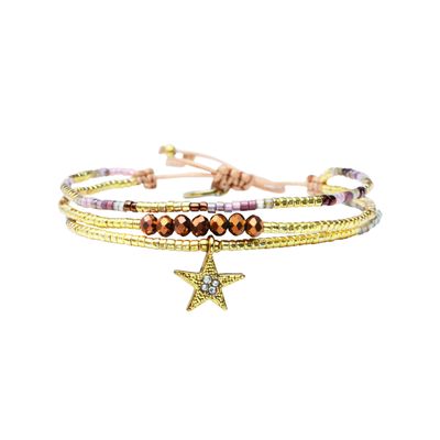 Jewelry - Miyukis bracelets - CHOCOLATE COOKIE - BELLE MAIS PAS QUE