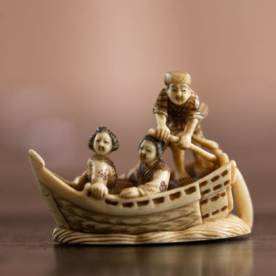 Sculptures, statuettes and miniatures - Small sculptures - The Japanese Passengers - TRESORIENT