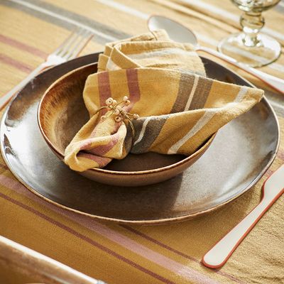 Table linen - Striped cotton napkins - MADAM STOLTZ