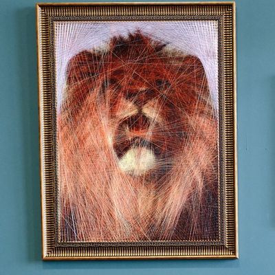 Paintings - Lion / Artwork / Contemporary Art / Wall decoration - ART NITKA