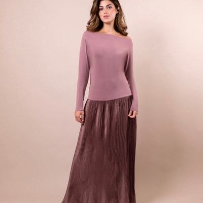 Apparel - LOTUS PINK LONG DRESS - HYA CONCEPT STORE