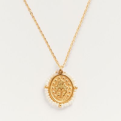 Bijoux - Collier médaille Santa Maria - 24 couleurs disponibles - PALAS