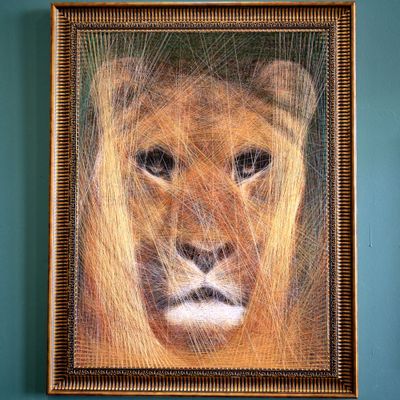 Paintings - Lioness / Artwork / Contemporary Art / Wall decoration - ART NITKA