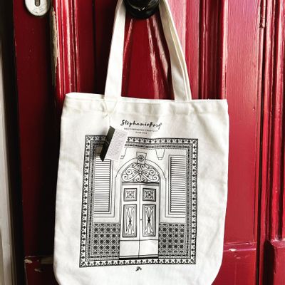 Sacs et cabas - Welcome Home 100% Cotton Tote Bag - STEPHANIE BORG®