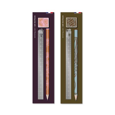 Stationery - Set of 12 writing sets - art nouveau - TOUT SIMPLEMENT,