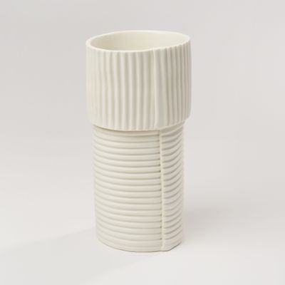 Pièces uniques - Vase en porcelaine - Calpis - FANNY LAUGIER PORCELAINE