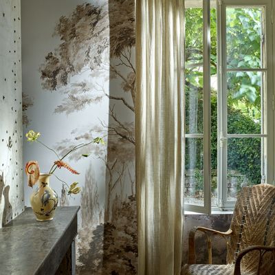 Wall panels - Panoramic wallpaper - The Alpilles - ANANBÔ