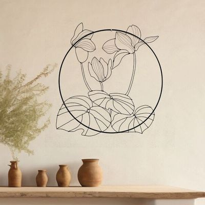 Objets de décoration - DECORATIO MURALE - CYCLAMEN 40 CM - O'FIL DES RÊVERIES DE NANA