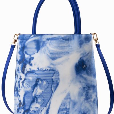 Bags and totes - Silk Porcelain Gardern Tote Bag - THE ZHAI｜CHINESE CRAFTS CREATION