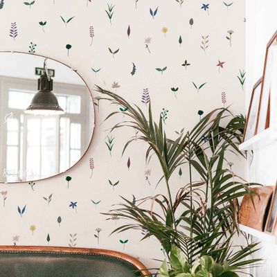 Other wall decoration - Herbarium Wallpaper - ALL THE FRUITS