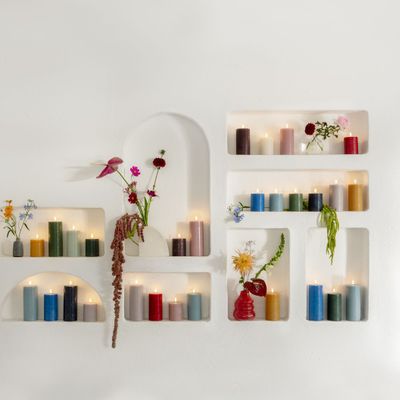 LED modules - Coloured Pillar Candles - UYUNI LIGHTING