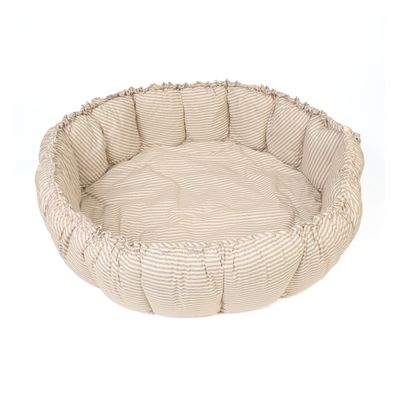 Kids accessories - Bloom stripes blue - a unique 3-in-1 playmat in organic cotton - PLAY&GO