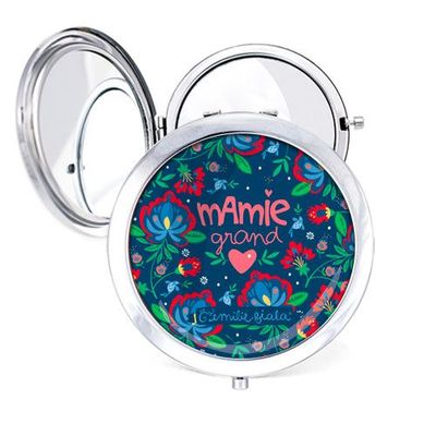 Mirrors - Pocket mirror Polska Granny - Silver - LES JOLIES D'EMILIE